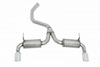 Gibson 617208 | 14-20 Jeep Cherokee 3.2L 2.5in/2.25in Cat-Back Dual Split Exhaust - Stainless; 2014-2020 Alternate Image 2