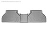 WeatherTech 468394 | 2016+ Honda Pilot Rear FloorLiner - Grey; 2016-2024 Alternate Image 15