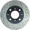 Stoptech 127.40023L | StopTech Honda CRX Sport Drilled/Slotted Rotor, Front Left; 1990-1991 Alternate Image 5