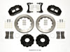 Wilwood 140-13880 | Narrow Superlite 4R Front Hat Kit 12.88in 2007-Up Jeep Wrangler; 2007-2021 Alternate Image 1