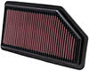 K&N Engineering 332461 | K&N Replacement Air Filter for 11 -12 Honda Odyssey 3.5L V6; 2011-2012 Alternate Image 1