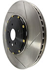 Stoptech 129.33114.13 | StopTech Audi RS4 AeroRotor 2-Piece Black Hat Slotted Rotor, Front Left; 2007-2008 Alternate Image 1