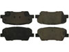 Stoptech 308.12840 | StopTech Street Brake Pads Hyundai Genesis Coupe 3.8, Rear; 2010-2016 Alternate Image 2