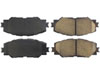 Stoptech 305.12100 | StopTech Street Select Brake Pads Toyota RAV4 w/o 3rd Row Seat, Front; 2006-2012 Alternate Image 6