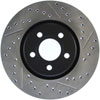 Stoptech 127.63053L | StopTech Chrysler PT Cruiser Sport Drilled/Slotted Rotor, Front Left; 2003-2009 Alternate Image 3