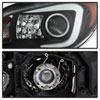 SPYDER 5083920 | Spyder Subaru Impreza WRX Projector Headlights - Halogen Model Only - Light Bar DRL - Black - (PRO-YD-SWRX06-LBDRL-BK); 2006-2007 Alternate Image 4