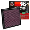 K&N Engineering 332443 | K&N 10 Lexus RX350 3.5L-V6 Drop In Air Filter; 2010-2010 Alternate Image 10