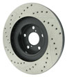 Stoptech 127.47018L | StopTech Subaru Forester Sport Drilled/Slotted Rotor, Front Left; 2003-2008 Alternate Image 8