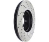 Stoptech 128.44160R | StopTech Pontiac Vibe Sport Cross Drilled Brake Rotor, Front Right; 2009-2010 Alternate Image 4