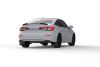 Rally Armor mf90urblkwh | 2022 Honda Civic (Incl. Si/Sport/Touring) Black UR Mud Flap w/ White Logo; 2022-2022 Alternate Image 1