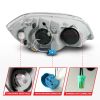 ANZO 121576 | 05-10 Chevrolet Cobalt / 07-10 Pontiac G5 LED Projector Headlights Black Housing; 2005-2010 Alternate Image 4