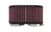 K&N Engineering ru3510 | K&N 2-1/8in DUAL FLG 6-1/4 X 4inOD 3inH Universal Clamp-On Air Filter Alternate Image 3