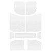 DEI 50170 | 18-23 Jeep Wrangler JL 4-Door Boom Mat Headliner - 9 Piece - White; 2018-2023 Alternate Image 1