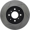 Stoptech 126.40023SL | StopTech Honda CRX Sport Slotted Brake Rotor, Front Left; 1990-1991 Alternate Image 4