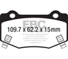 EBC dp33023c | 16+ Cadillac ATS-V 3.6 Twin Turbo Redstuff Rear Brake Pads; 2016-2024 Alternate Image 4