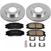 PowerStop k5908 | Power Stop 07-09 Kia Sorento Front Z23 Evolution Sport Brake Kit; 2007-2009 Alternate Image 2