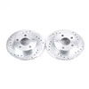 PowerStop ar8139xpr | Power Stop 93-05 Ford Taurus Rear Evolution Drilled & Slotted Rotors - Pair; 1993-2005 Alternate Image 1