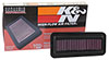 K&N Engineering ya1414 | K&N 16-18 Yamaha FZ-16 149CC Replacement Drop In Air Filter Alternate Image 5