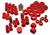 Energy Suspension 3.18102r | 81-87 Chevy/GMC 4WD (W/ Stock Front Springs) Red Hyper-flex Master Bushing Set; 1981-1987 Alternate Image 3