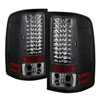 SPYDER 5014948 | Spyder GMC Sierra 3500 1500/2500/3500HD Denali (Not fit Dually 4 Rear Wheels) LED Tail Lights - Black - (ALT-YD-GS07-LED-BK); 2007-2012 Alternate Image 1