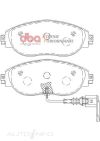 DBA db8849xp | 13-21 Volkswagen Golf R (MK7) XP Performance Front Brake Pads; 2013-2021 Alternate Image 1