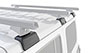 Rhino-Rack ja6193 | 93-03 Volkswagen EuroVan Vortex RLT600 2 Bar Roof Rack - Black; 1993-2003 Alternate Image 1