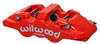 Wilwood 120-13293-rd | Caliper-Aero6-R/H - Red 1.75/1.38/1.38in Pistons 1.25in Disc Alternate Image 1