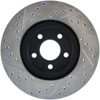 Stoptech 127.63053L | StopTech Chrysler PT Cruiser Sport Drilled/Slotted Rotor, Front Left; 2003-2009 Alternate Image 5