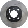 Stoptech 126.40013SR | StopTech Honda CRX Sport Slotted Brake Rotor, Front Right; 1988-1991 Alternate Image 4