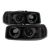 SPYDER 5078704 | Spyder GMC Yukon / Yukon Denali Projector Headlights CCFL Halo - LED - Black Smoke - (PRO-YD-CDE00-CCFL-BSM); 2000-2006 Alternate Image 2