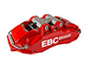 EBC bbk036red1 | Racing 08-21 Nissan 370Z Red Apollo-6 Calipers 355mm Rotors Front Big Brake Kit; 2008-2021 Alternate Image 3