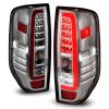 ANZO 311445 | 2005-2021 Nissan Frontier LED Taillights Chrome Housing/Clear Lens; 2005-2021 Alternate Image 1