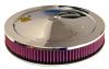 K&N Engineering 601263 | K&N 14in Red Custom Air Cleaner Assembly - 5.125in ID x 14in OD x 3.87in H Alternate Image 1