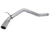 aFe 49-06112-P | Atlas Exhaust 5in DPF-Back Exhaust Aluminized Steel 2016 Nissan Titan XD V8-5.0L w/ Polished Tip; 2016-2016 Alternate Image 2