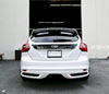 Seibon tg1213fdfo | 12-13 Ford Focus 4 Door Carbon Fiber Tail Garnish; 2012-2013 Alternate Image 4