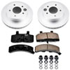 PowerStop crk4873 | Power Stop 90-02 Chevrolet Astro Front Z17 Evolution Geomet Coated Brake Kit; 1990-2002 Alternate Image 2