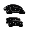 MGP 35015SESVBK | 4 Caliper Covers Engraved Front Escalade Engraved Rear ESV Black finish silver ch; 2007-2020 Alternate Image 6