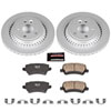 PowerStop crk5705 | Power Stop 10-17 Volvo XC60 Rear Z23 Evolution Sport Coated Brake Kit; 2010-2017 Alternate Image 2