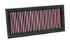 K&N Engineering 332881 | K&N Replacement Air Filter MITSUBISHI COLT Alternate Image 3