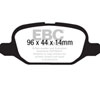 EBC ud1569 | 11+ Fiat 500 1.4 (ATE Calipers) Ultimax2 Rear Brake Pads Alternate Image 5