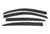 AVS 794017 | 13-17 Honda Accord Ventvisor Low Profile Deflectors 4pc - Smoke w/Chrome Trim; 2013-2017 Alternate Image 1