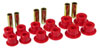 Prothane 7-1055 | 99-14 Chevy Silverado 1500/2500 2/4wd Rear Spring Bushings - Red; 1999-2014 Alternate Image 1