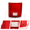 ANZO 311317 | 1978-1991 Chevy Blazer Taillight Red/Clear Lens w/o Chrome Trim Fleetside (OE Replacement); 1978-1991 Alternate Image 1