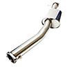 ISR Performance is-mbse-s13-te | MB SE Type -E Dual Tip Exhaust 89-94 (S13) Nissan 240sx; 1989-1994 Alternate Image 2