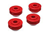 Energy Suspension 4.7117r | 72-78 Ford Crown Vic/72-79 Thunderbird Red Front Strut Rod Bushing Set; 1972-1978 Alternate Image 1