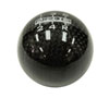 NRG sk-300bc-w | Universal Ball Style Shift Knob - Heavy Weight 480G / 1.1Lbs. - Black Carbon Fiber (5 Speed) Alternate Image 2