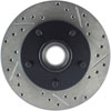 Stoptech 127.62013L | StopTech Chevrolet S10 Blazer Sport Drilled/Slotted Rotor, Front Left; 1983-1994 Alternate Image 5