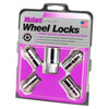 McGard 24215 | Wheel Lock Nut Set - 4pk. (Cone Seat) M14X1.5 / 21mm & 22mm Dual Hex / 1.639in. L - Chrome Alternate Image 1