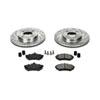 PowerStop k374 | Power Stop 95-02 Volkswagen Cabrio Front Z23 Evolution Sport Brake Kit; 1995-2002 Alternate Image 2