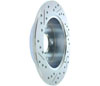 Stoptech 227.40042L | StopTech Acura RSX Select Sport Drilled/Slotted Rotor, Rear Left; 2002-2006 Alternate Image 4